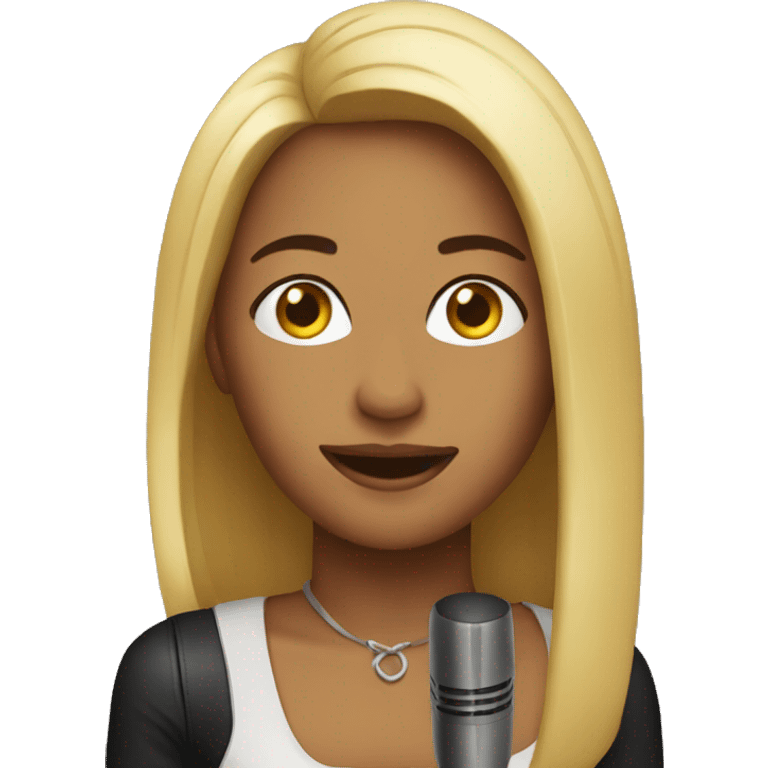 Singer  emoji