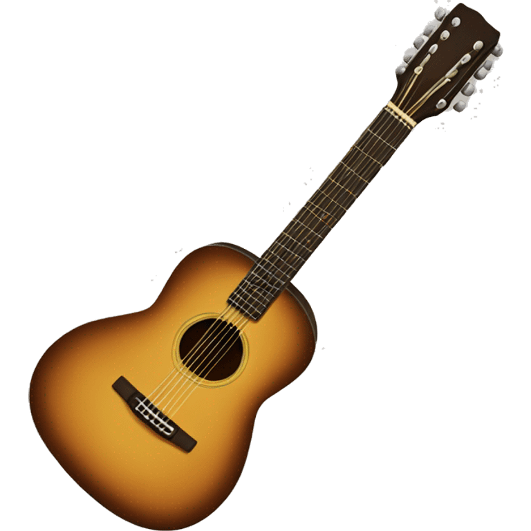 Acoustic guitar emoji