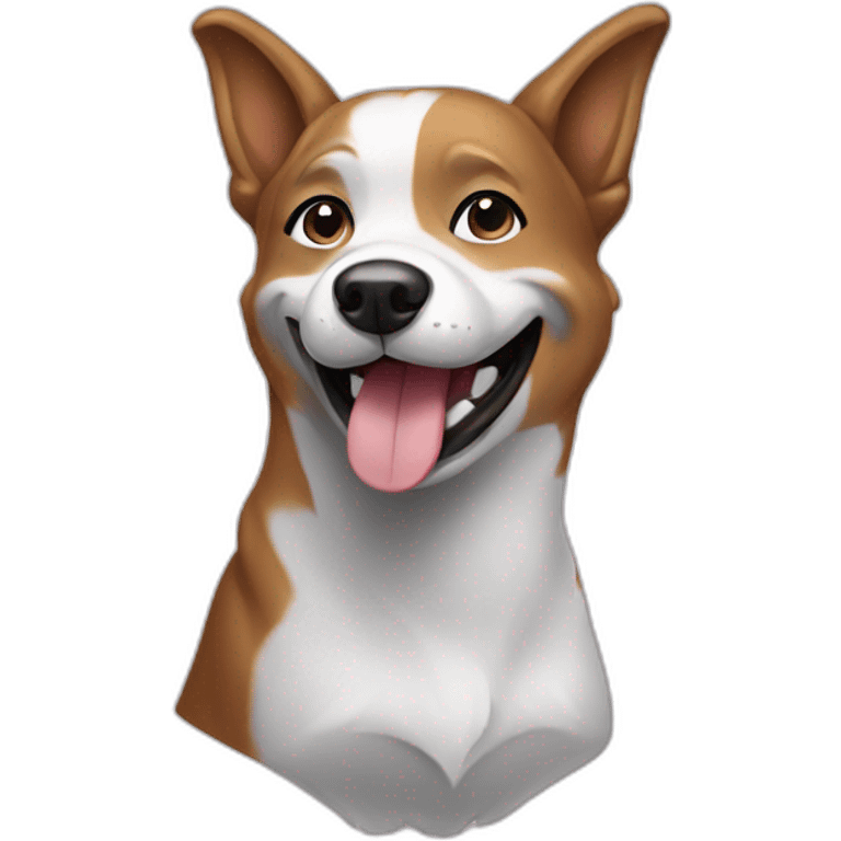 Happy dog community manager  emoji