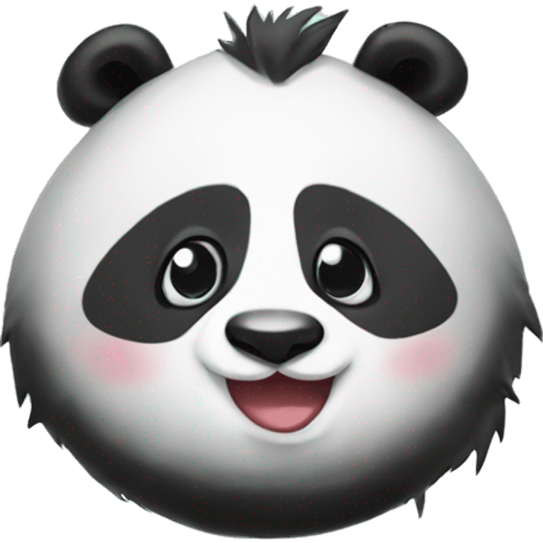 Panda says thanks  emoji