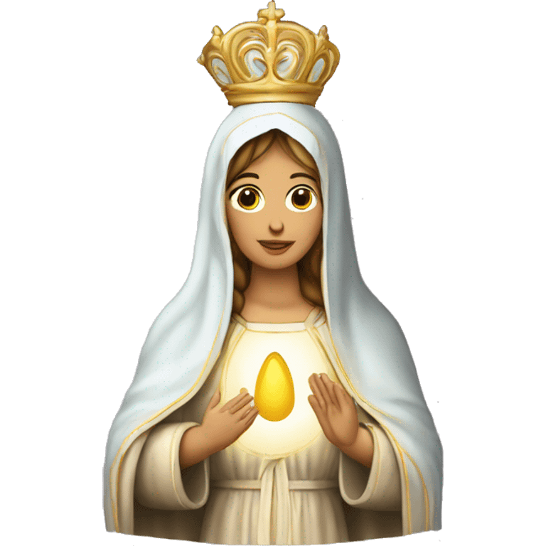 Virgen maria emoji