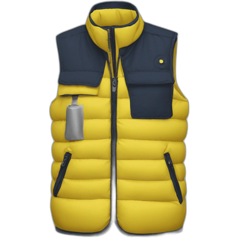 Emmanuel Macron gilet jaune emoji