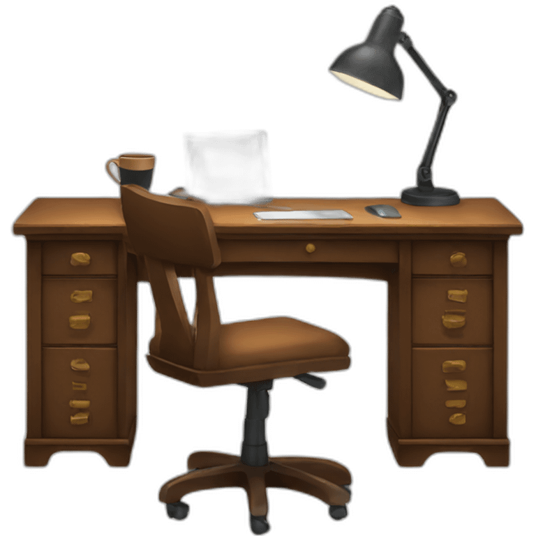 Desk emoji