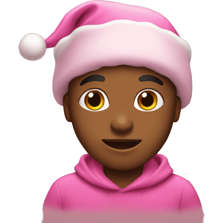 Pink Christmas  emoji