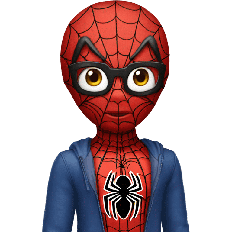 Spider man hello kitty emoji