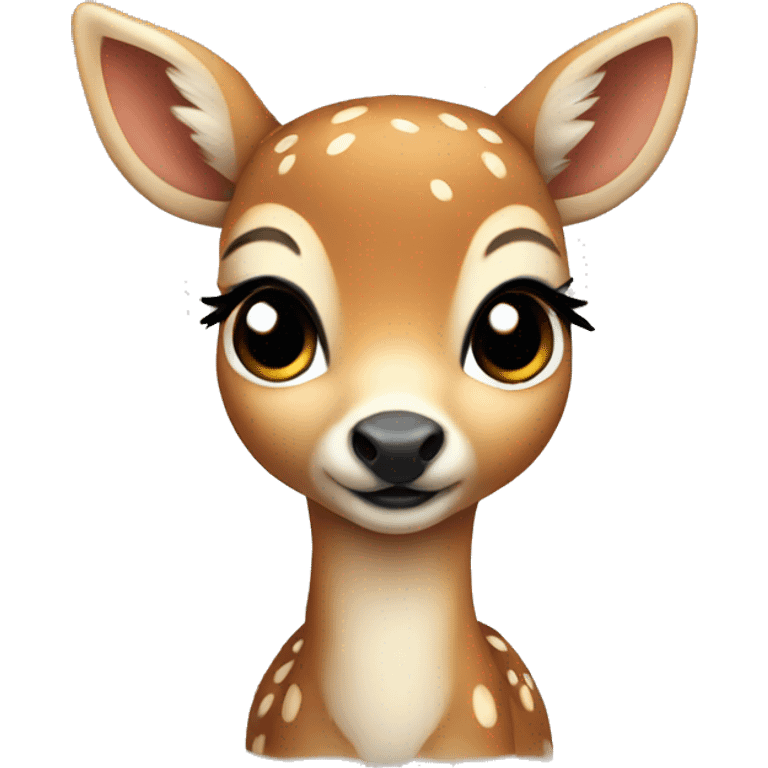 cute baby deer emoji