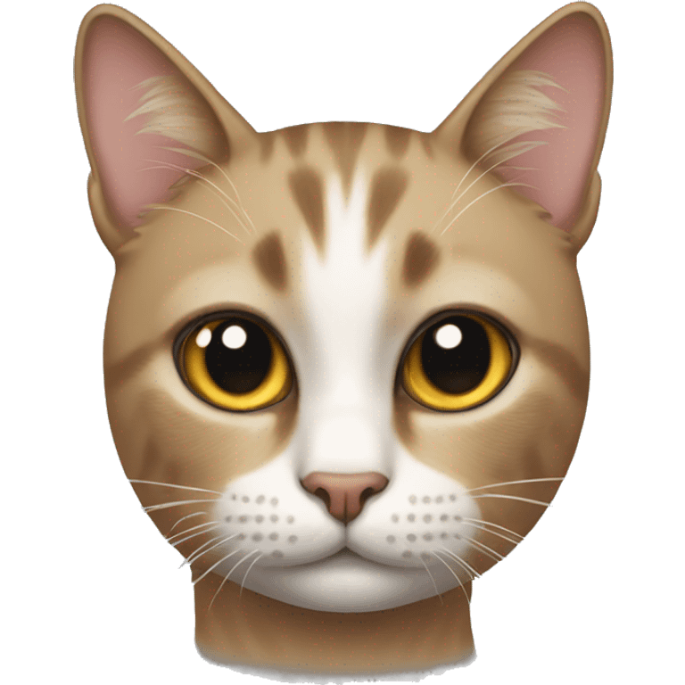 Cat with a eyebrow raised emoji