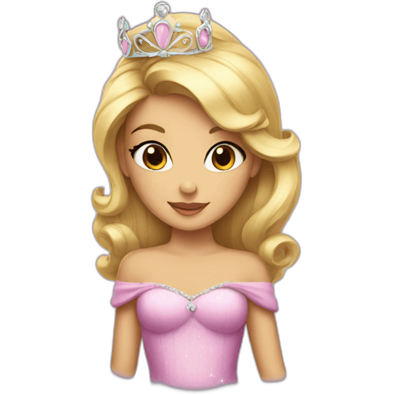 Beautiful princess emoji