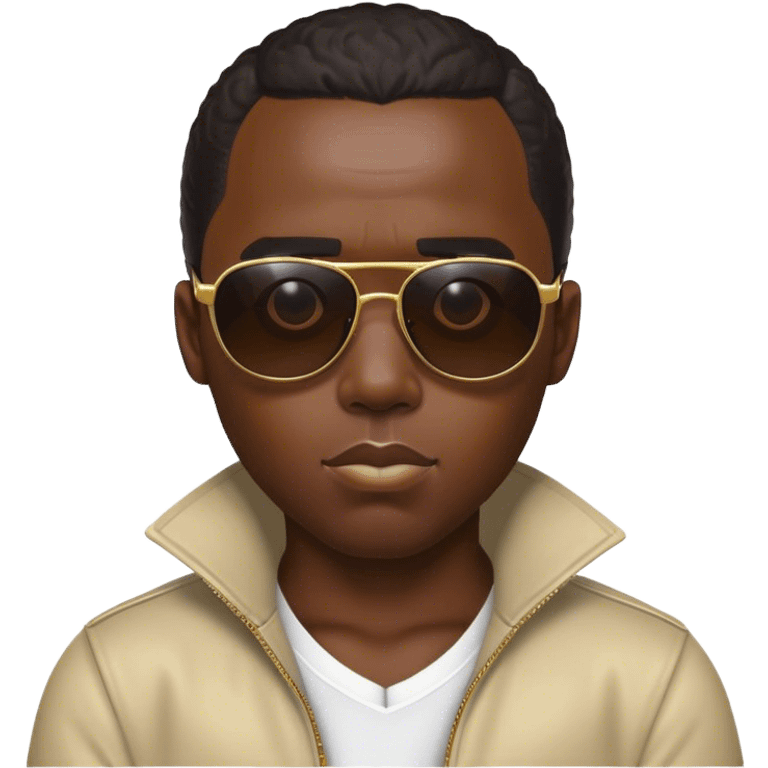 diddy wearing sun glasses  emoji