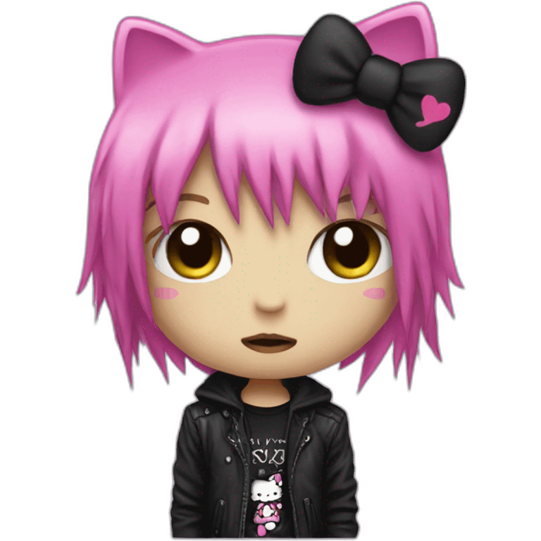 emo hellokitty emoji