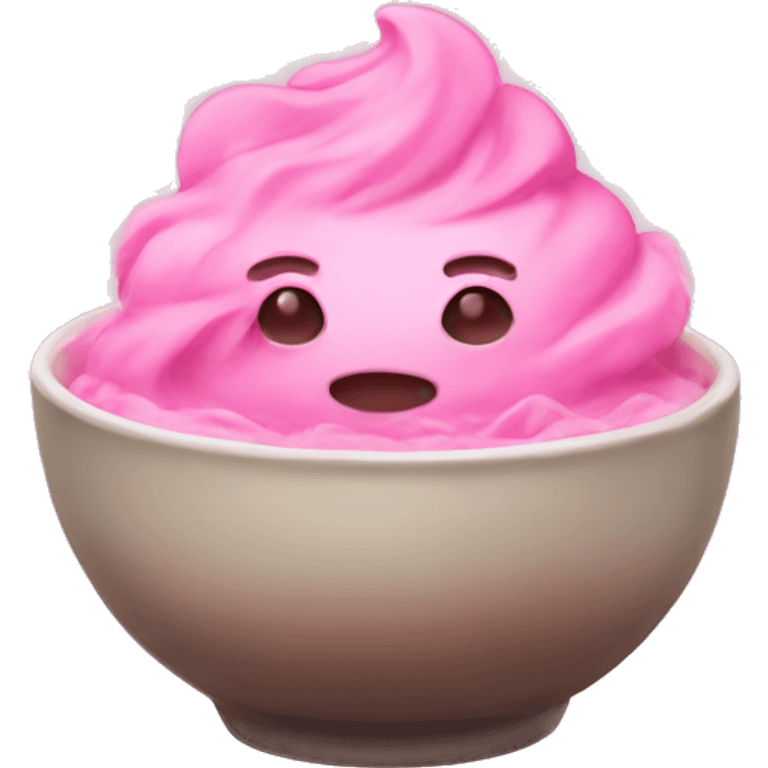 Pink matcha emoji