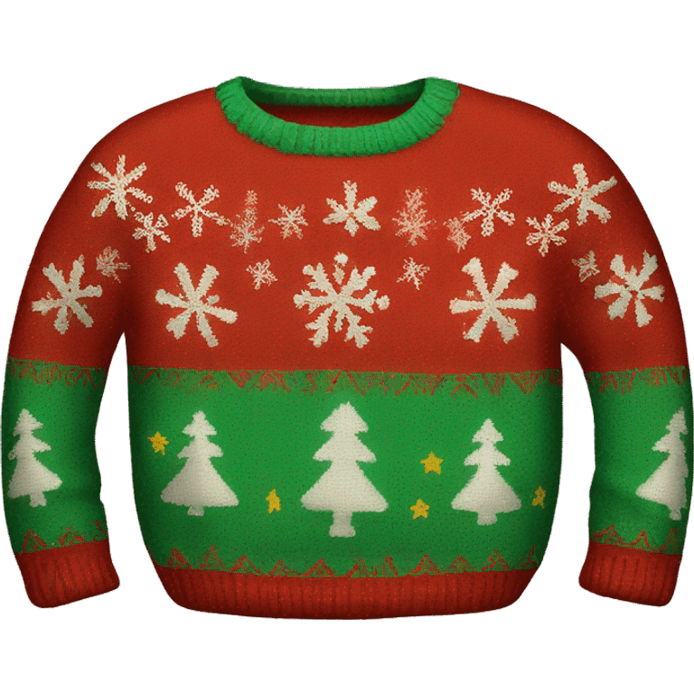 Christmas Sweater emoji