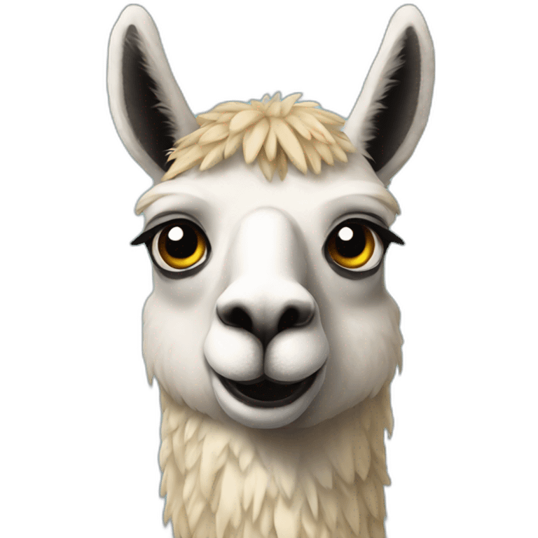 cool llama emoji