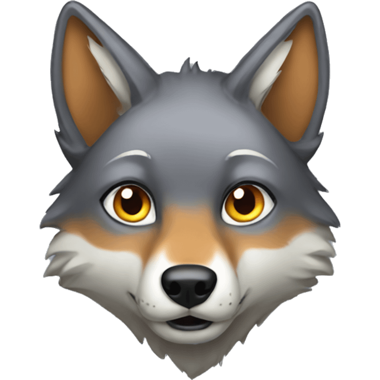 wolf fox emoji