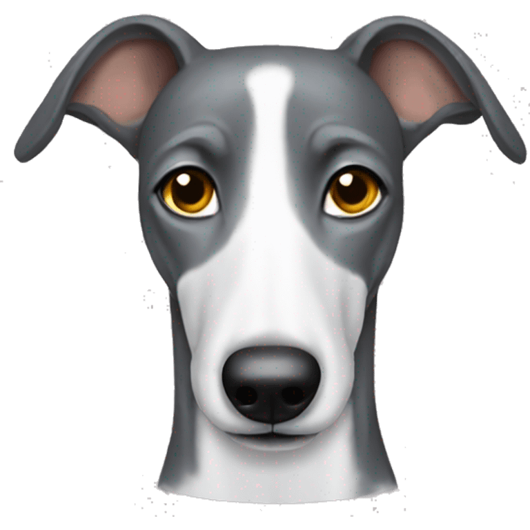 dog greyhound in shirt emoji