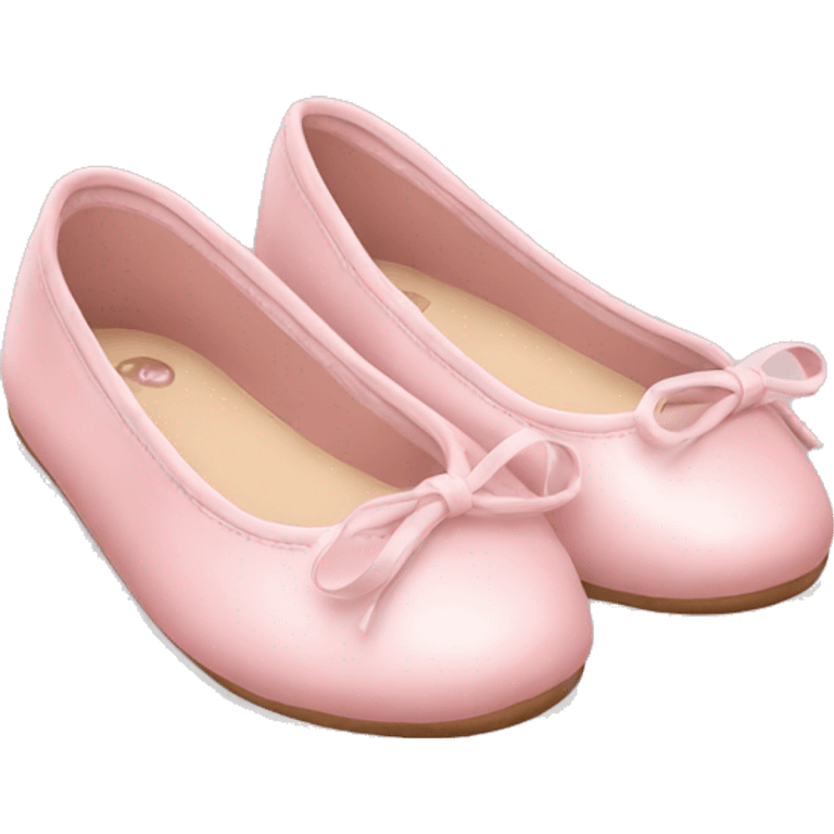 baby pink ballet flats emoji