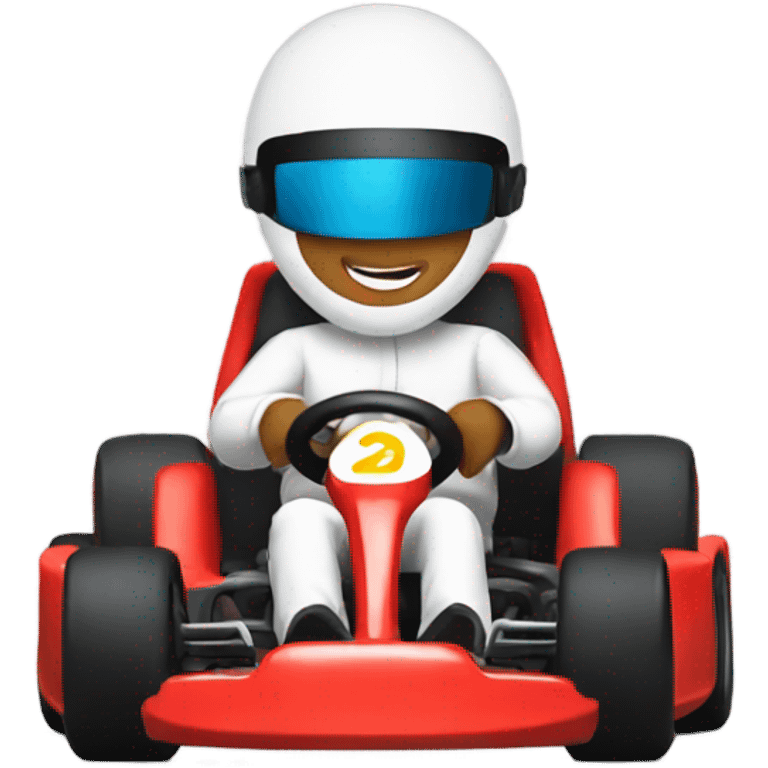 Karting emoji