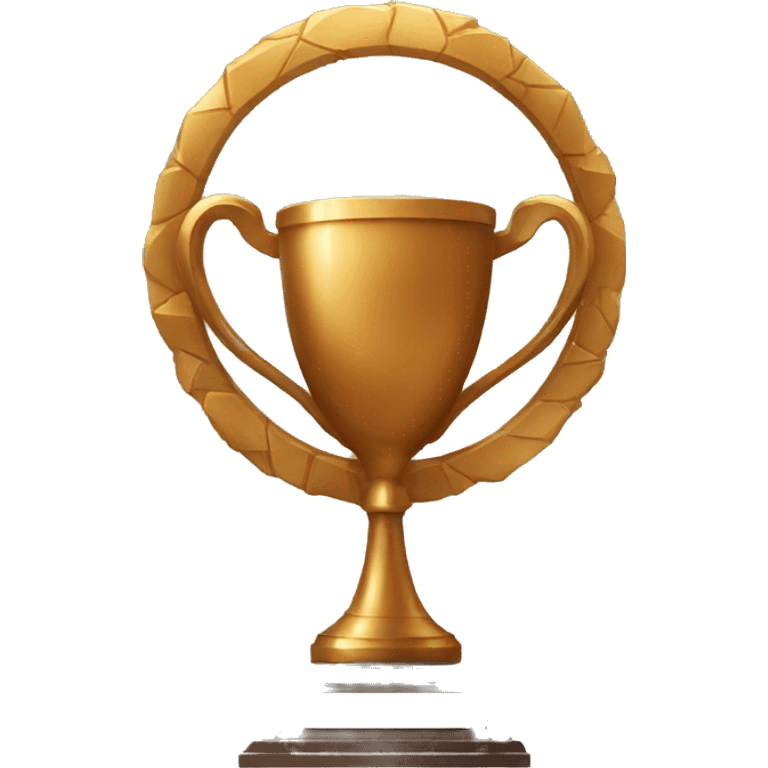 bronze trophy emoji