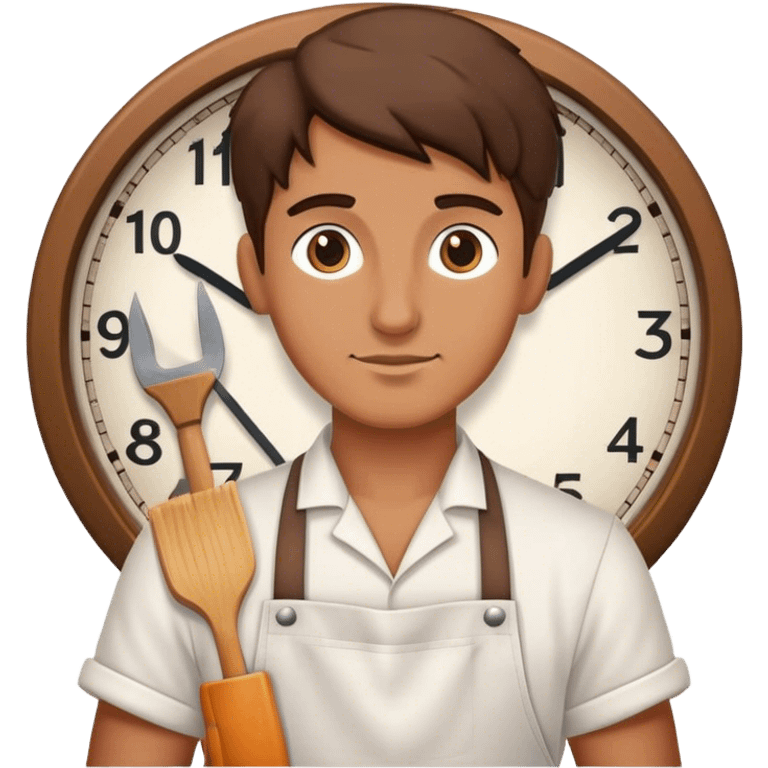 Clock maker emoji