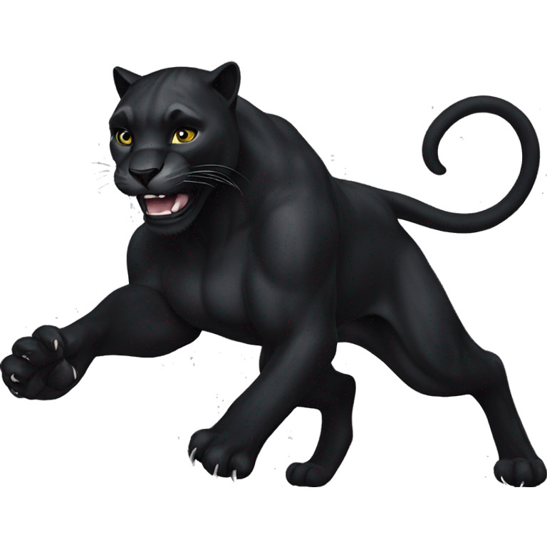 black panther  emoji