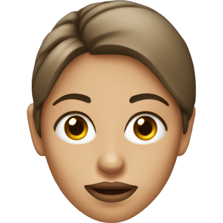 woman with eye close and toungeout emoji