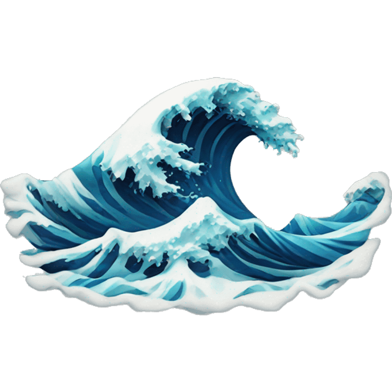 ocean wave emoji