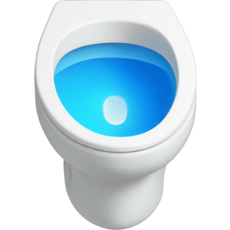 skibidi toilet that have blue aura emoji