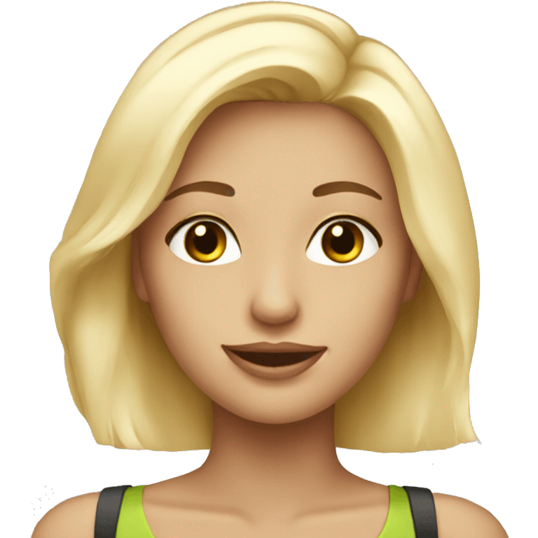 blonde beautifull women emoji