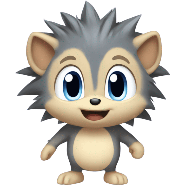 earnest baby sonic the hedghog emoji