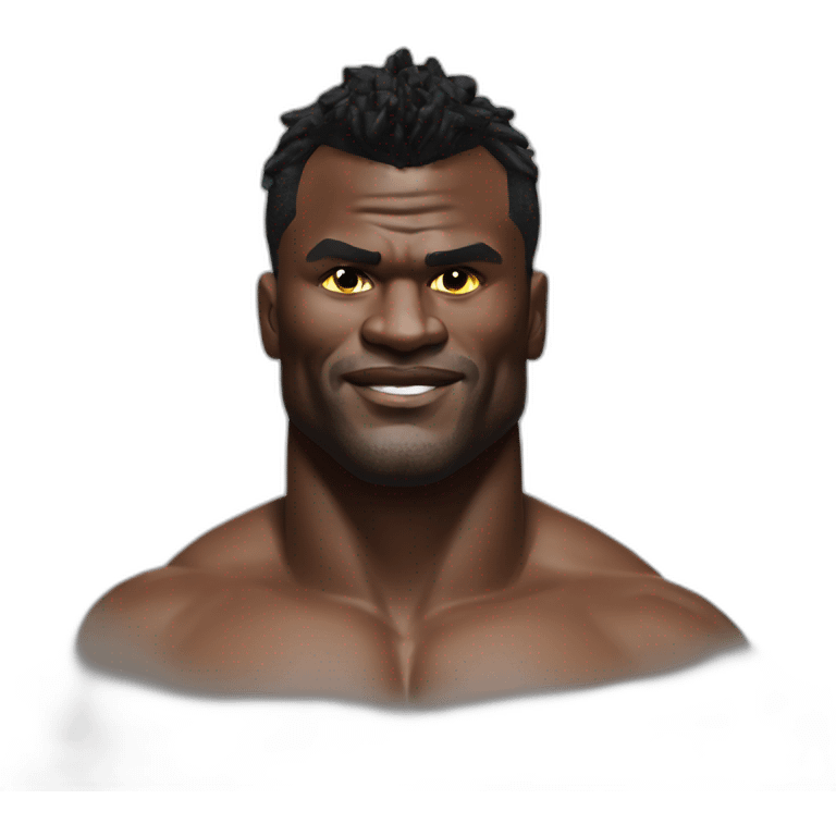 Francis Ngannou emoji