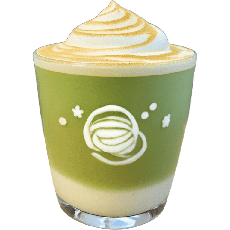 Matcha latte emoji