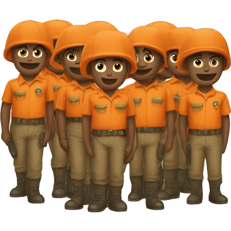 Orange Army emoji