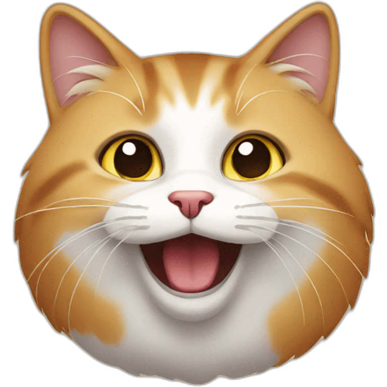 amazed cat emoji