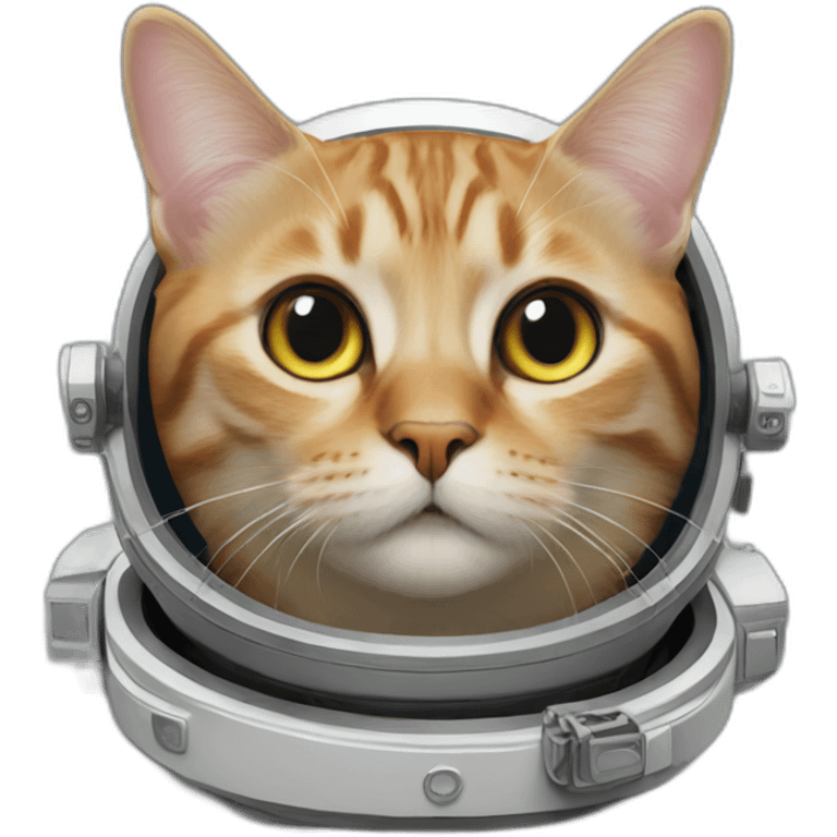 A cat in space emoji