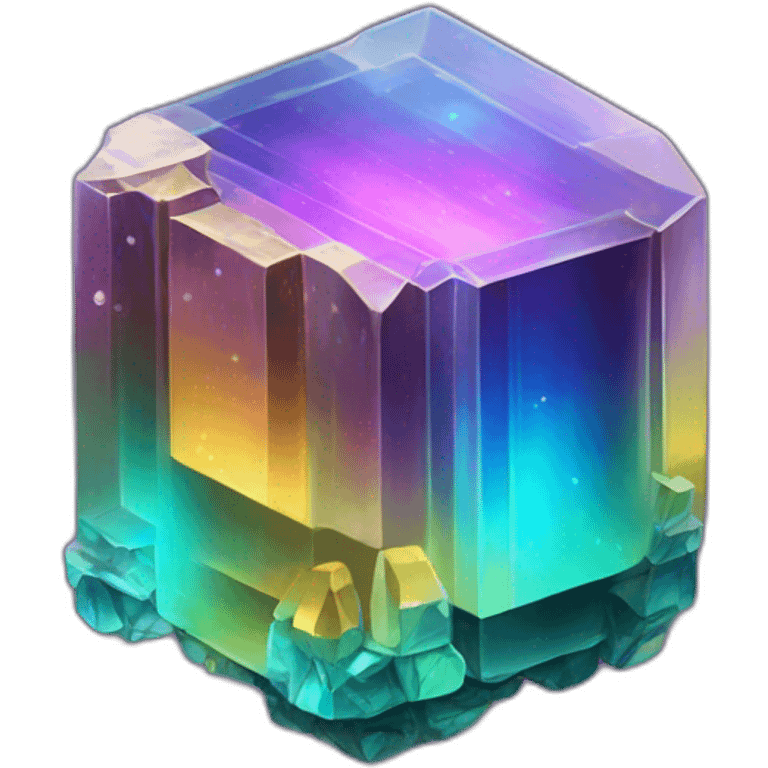 Bismuth crystal emoji