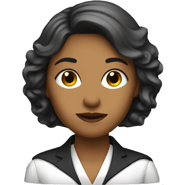 Lady lawyer emoji