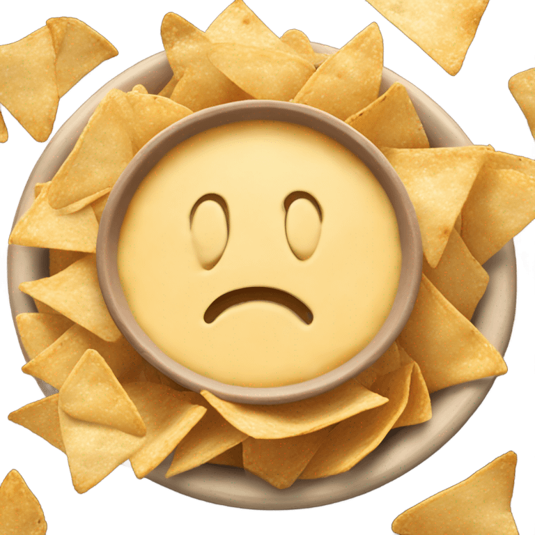 Chips and queso emoji