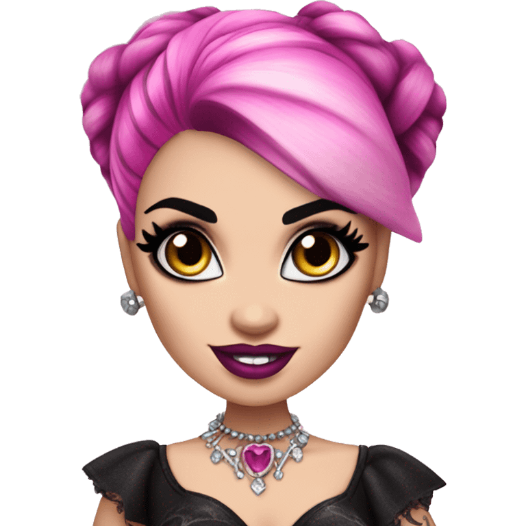 Draculaura de monster high emoji