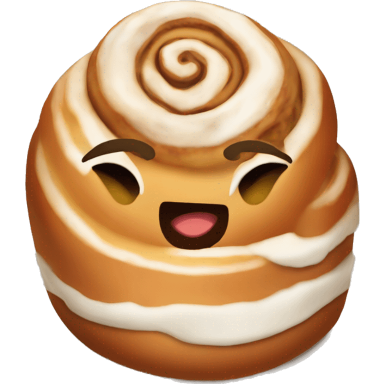 Cinnamon roll emoji