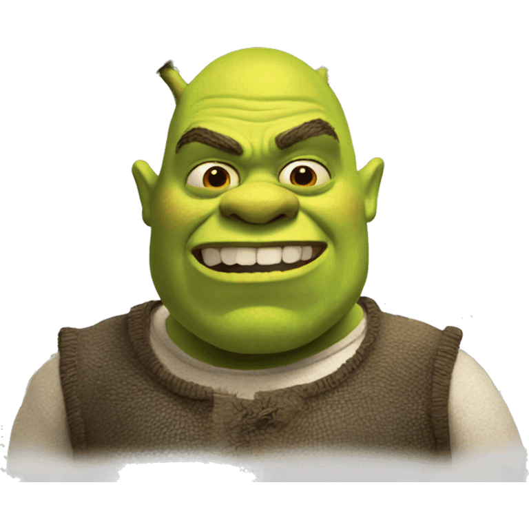 Freaky shrek emoji