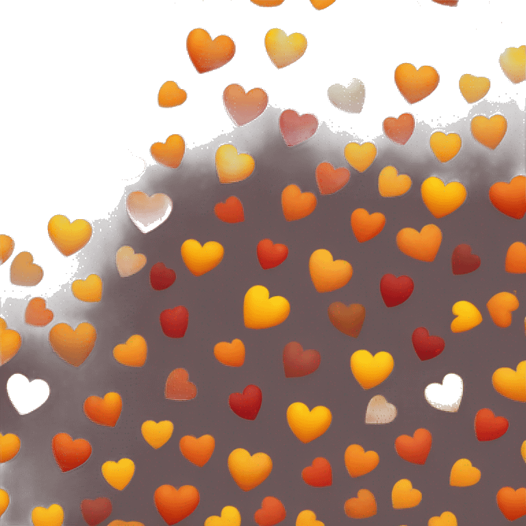 Heart of the autumn colors  emoji