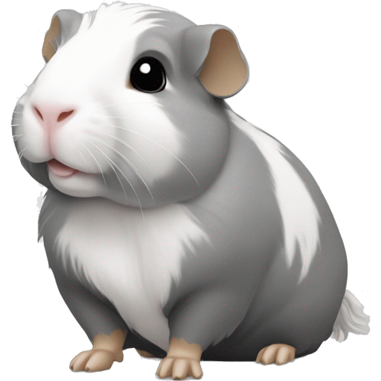 Guineapig white and grey emoji