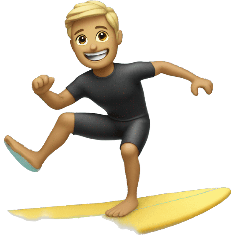 surfer on a wave emoji