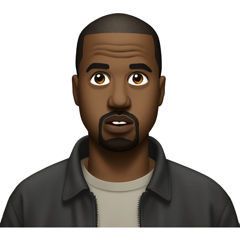 kanye west in vultures era emoji