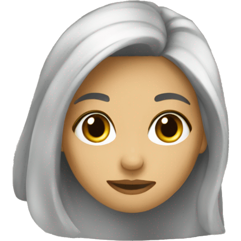 Girl at university of Perugia  emoji