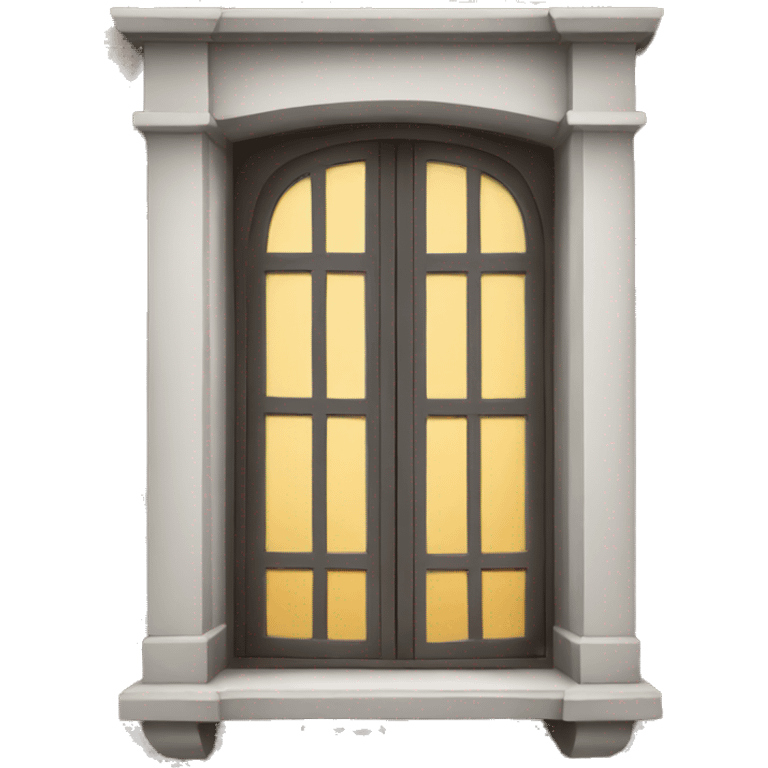 European window emoji