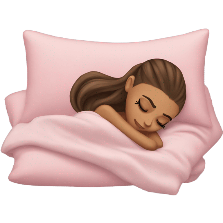 Ariana Grande sleeping emoji