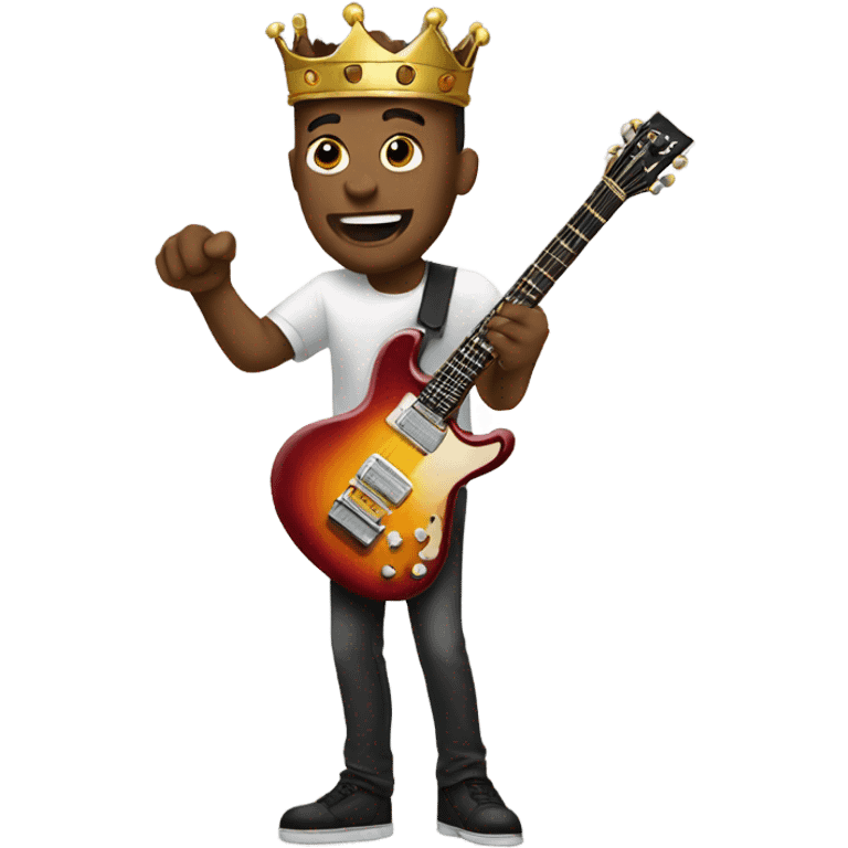 King of guitars emoji