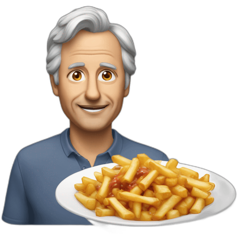 Louis rinaldi en poutine emoji