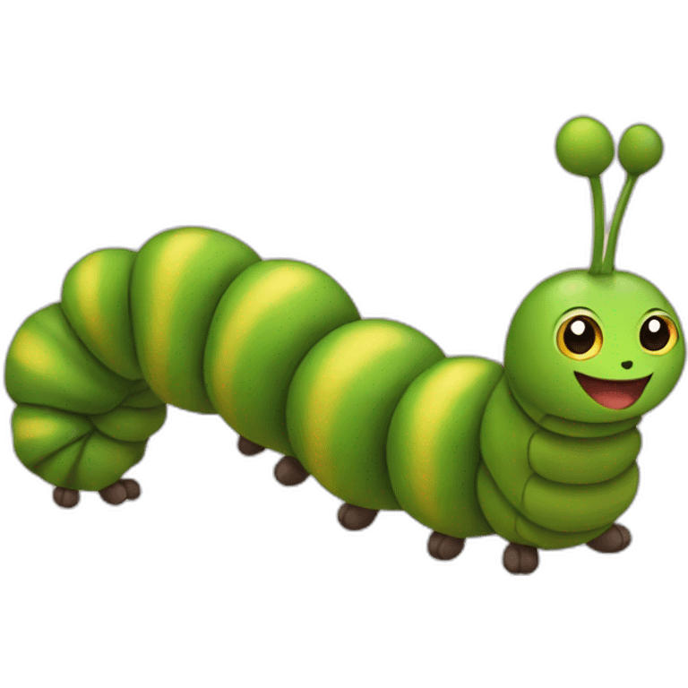 caterpillar emoji